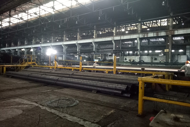steel pipe manufacture